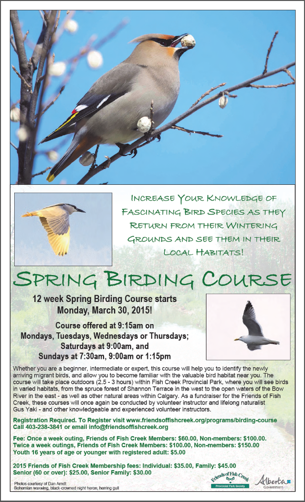 Spring Birding Course 2