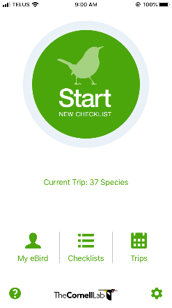eBird app